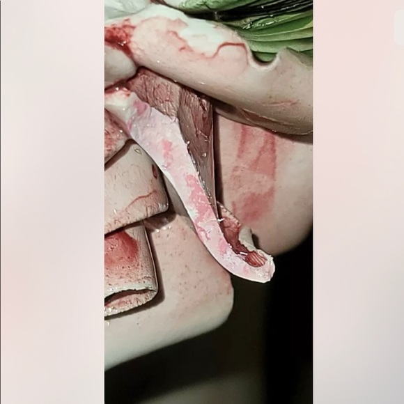 Gorgeous!!! Large 34"H x 18”W Vintage Capodimonte Italy *Pedestal *Plant Stand - Picture 7 of 8